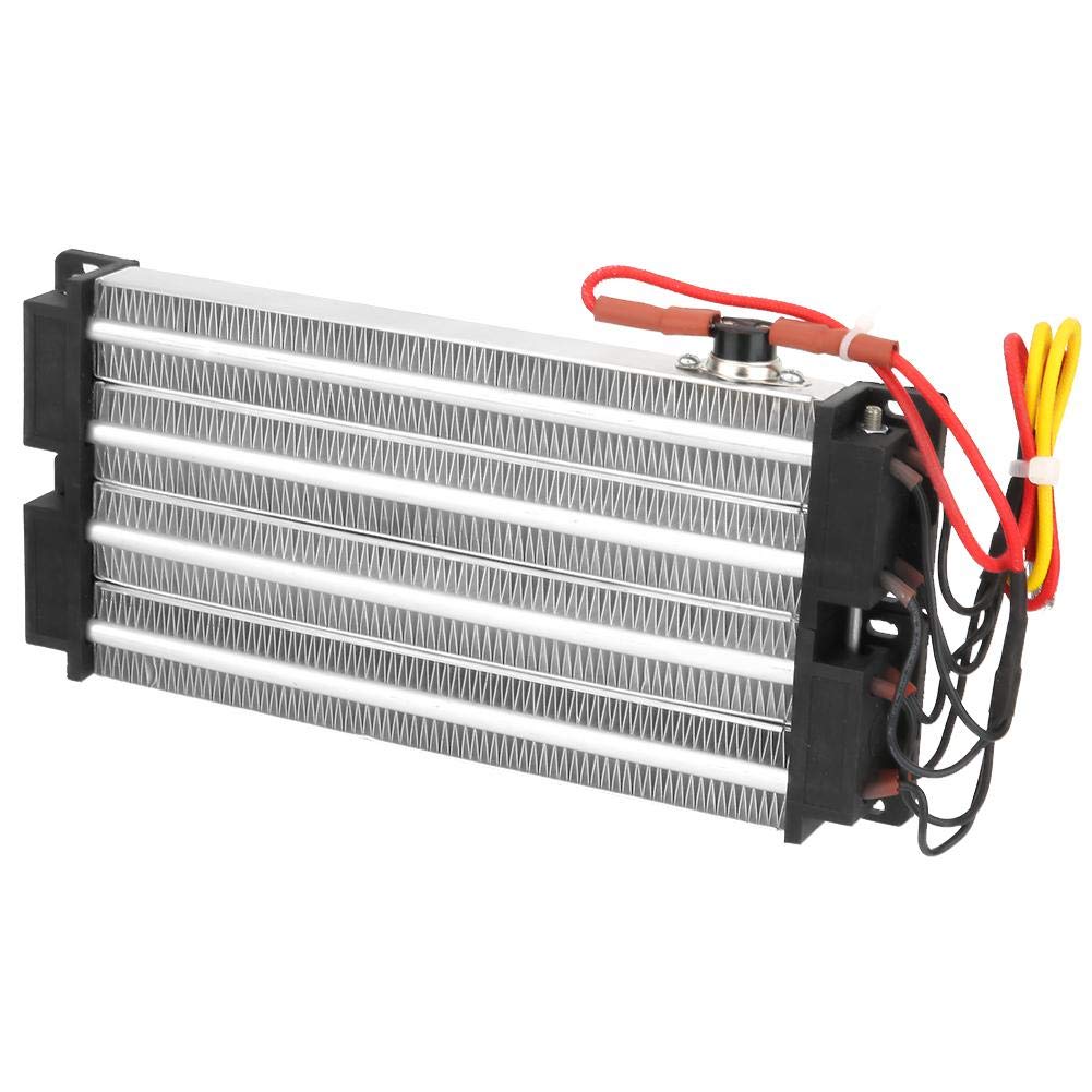 AC 220V Ripple Element PTC Air Heater – 9.1x4x1 Inch Electric Heater for Air Conditioner, Solid & Gas Heating