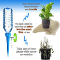 Sanyuan Plant Automatic Watering Device 12 Packs Garden Drip Irrigation Drip Plant Watering Pile Watering Tip Outdoor Indoor Potted Plant can be Adjusted to