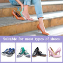10 Pairs of Heel Protectors for Shoes, Heel Saver for Shoes, Self Adhesive Heel Pads for Men Women, Heel Protector for Sneakers High Heels, Sneakers Boots