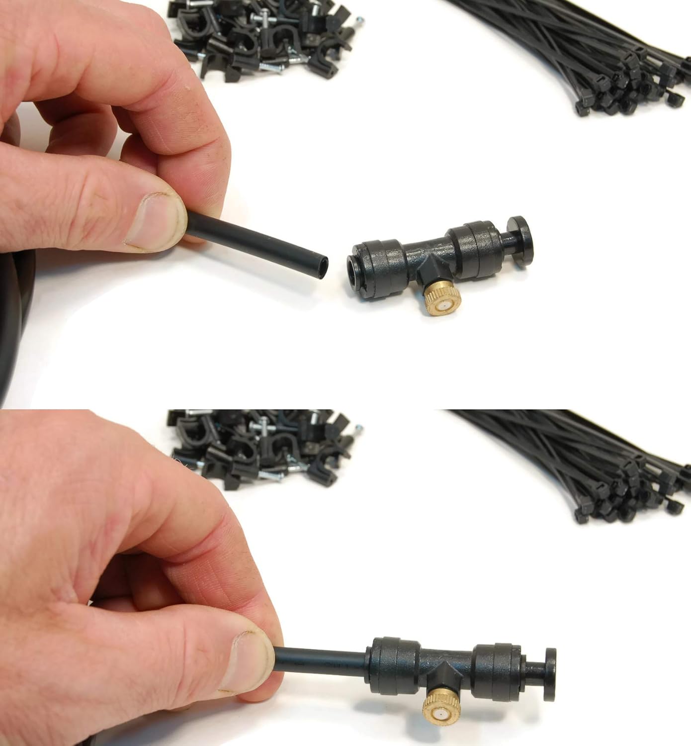 20ft Customizable Outdoor Misting Kit - Modular/Adjustable to The Length You Need