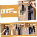 PRETYZOOM 2pcs Belt and Scarf Hanger Organizer Storage Rack for Ties Belts and Scarves Space-Saving Closet Sturdy and Design for