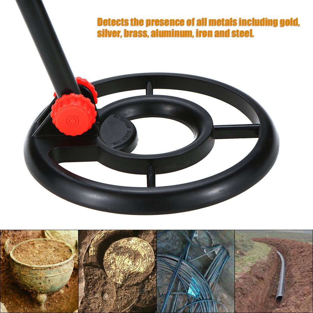Waterproof Outdoor Metal Detector LCD Sensitive Search Coin Gold Digger Treasure Hunter for Kids/Starters
