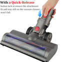 Ninthseason Quick-Release Direct Drive Cleaner Head Turbine Floor Tool for Dyson V15 V11 V10 V8 V7 Cordless Vacuum Cleaner for Carpets and Hard Floors