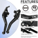 FVXAWZVE Clutch Brake Pivot Handle Lever for Yamaha Xmax 250 XMAX300 XMAX400 Xmax X-MAX 250 300 400 Motorcycle Adjustable Aluminum Brake Clutch Lever Brake...