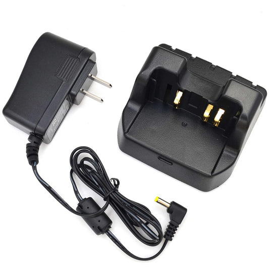 Kymate CD-41 Rapid Charger for YAESU FT1DR FT2DR FT3DR FT5DR VX-8R VX-8DR VX-8GR Handheld Radio Battery CD41 Desk Charging SBR-14 SBR-24 FNB-101 FNB-102