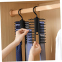 PRETYZOOM 2pcs Belt and Scarf Hanger Organizer Storage Rack for Ties Belts and Scarves Space-Saving Closet Sturdy and Design for