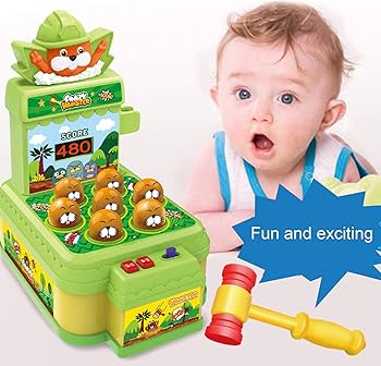 Whack A Mole Challenge Game | 2-Player Electric Battle Toy