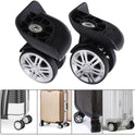 Fydun 1 Pair A65, Wheels Mute Swivel Suitcase Luggage Samsonite Replacement Wheels Replacement for Caster Repair Parts