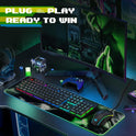 CHIROPTER MK10 GAMING RGB KEYBOARD,RGB Backlit Gaming Keyboard