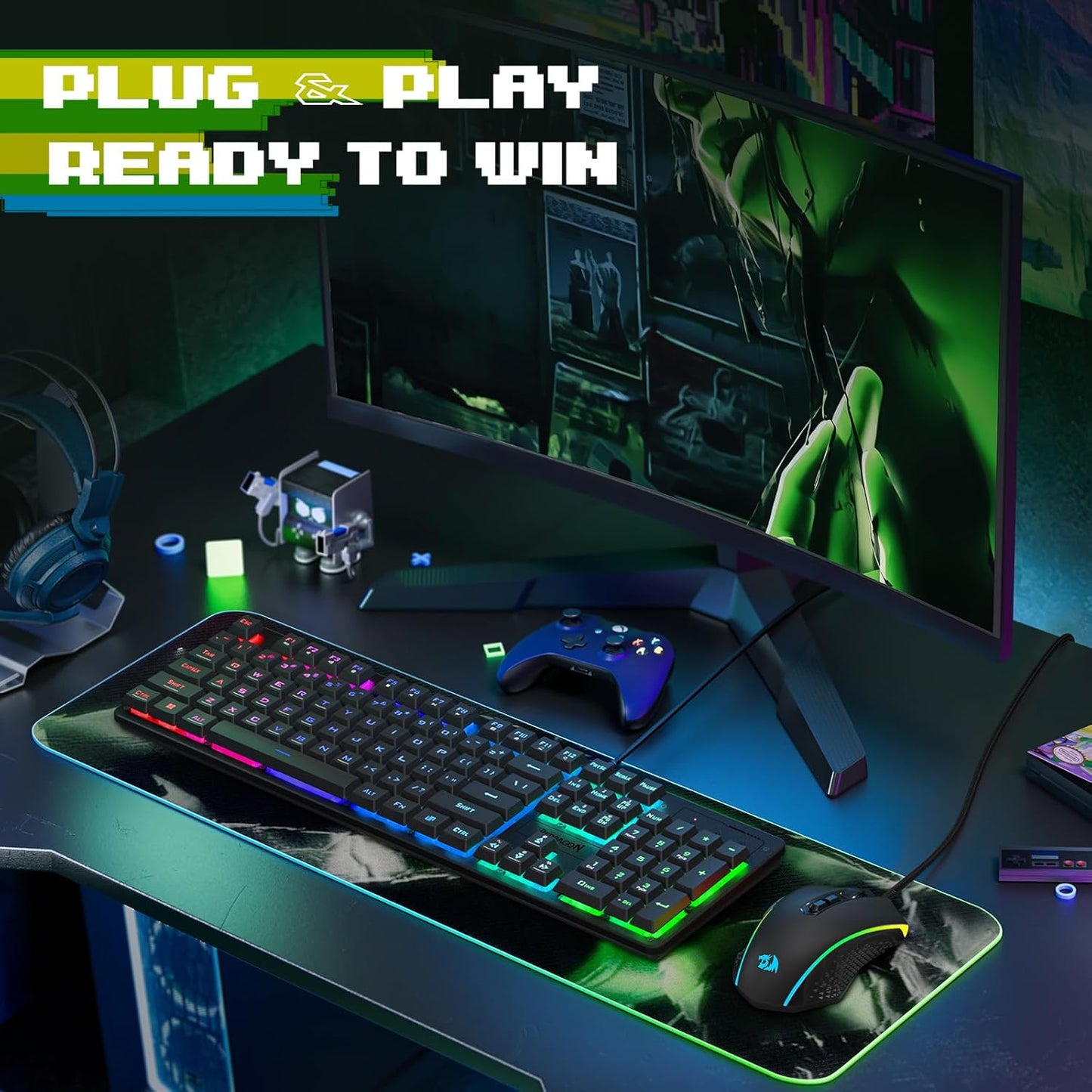 CHIROPTER MK10 GAMING RGB KEYBOARD,RGB Backlit Gaming Keyboard