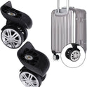 Fydun 1 Pair A65, Wheels Mute Swivel Suitcase Luggage Samsonite Replacement Wheels Replacement for Caster Repair Parts