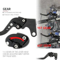 FVXAWZVE Clutch Brake Pivot Handle Lever for Yamaha Xmax 250 XMAX300 XMAX400 Xmax X-MAX 250 300 400 Motorcycle Adjustable Aluminum Brake Clutch Lever Brake...