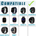 Charger Stand Compatible with Amazfit GTR 2, GTR 2e, GTS 2 Mini, GTS 2e, Pop Pro, Zepp E, Zepp Z,T-REX Pro,USB Charger Cable Fit for Amazfit GTR 2 Smartwatch