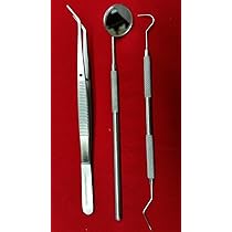 Stainless Steel Dental Instruments Set | Basic Dentist Tools Kit