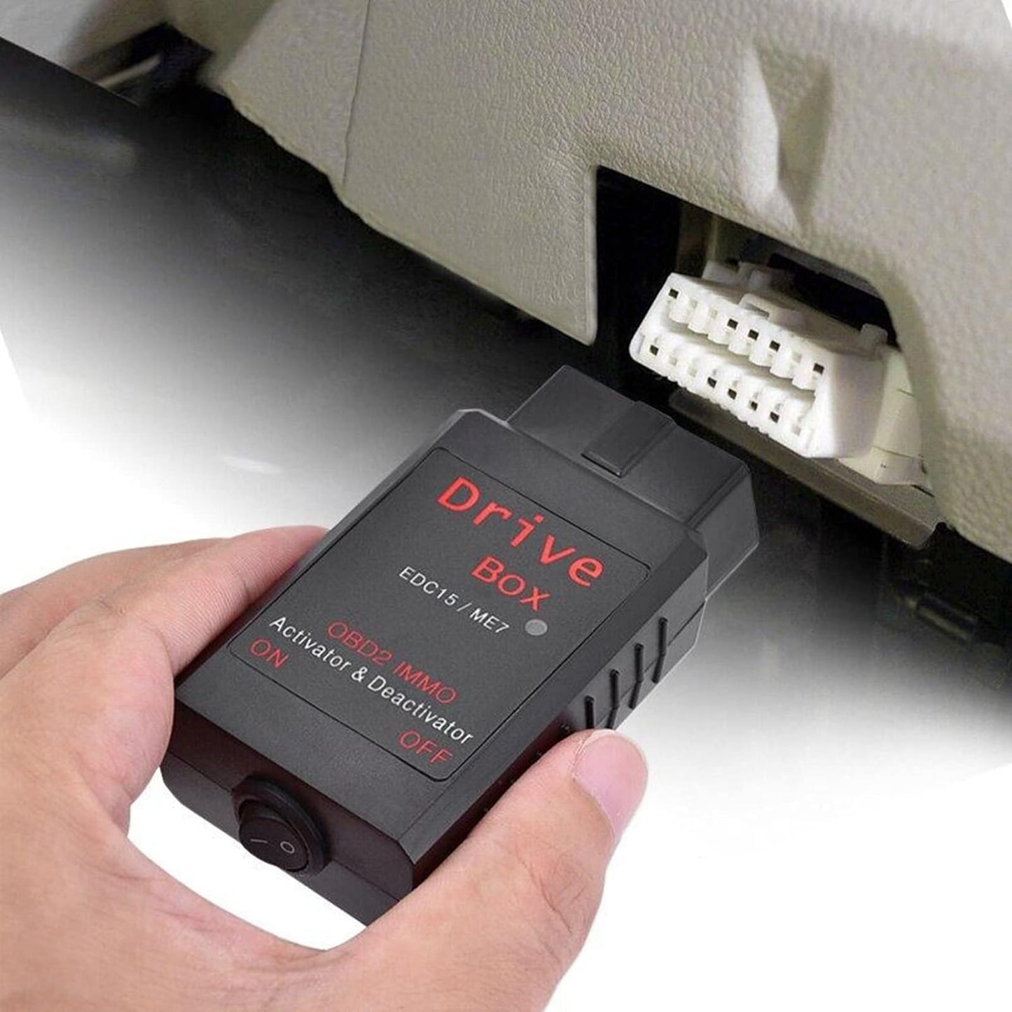Fuhoghto Drive Box EDC15/ME7 OBD2 IMMO Deactivator Activat OBD2 Drive Box IMMO Deactivator Activator
