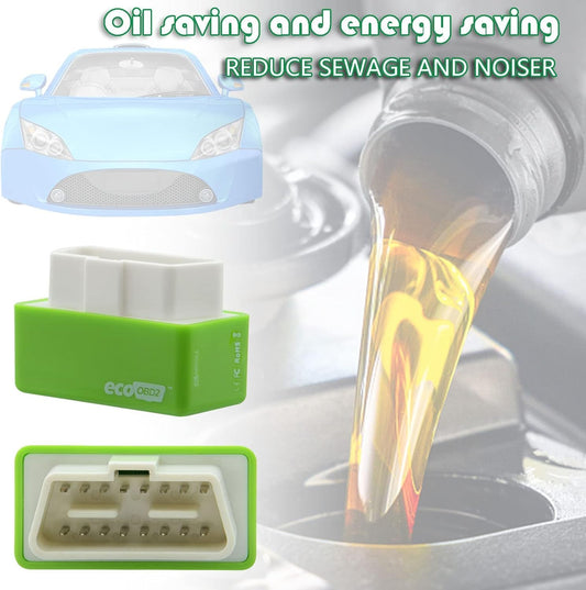 Car Fuel Saver, Eco Tuning Box Chip for Petrol Car Gas Saving, Saves About 15% Fuel (1pc)