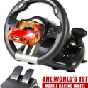 Serafim R1+ Racing Wheel - Gaming Steering Wheel with Responsive Pedal - Compatible with XBOX ONE, PS4, PS3, Switch, PC, iOS, Android - Xbox One Steering...
