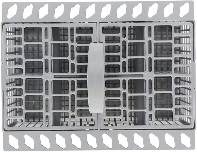 Utiz Cutlery Basket C00257140 With Handle And Lid For Indesit Dishwasher & Whirlpool UNIVERSAL DELUXE Dishwasher