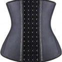 YIANNA Waist Trainer for Women Latex Underbust Waist Corsets Cincher Hourglass Body Shaper 4 Hooks