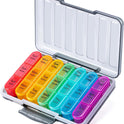 7-Day Pill Organizer – Morning, Lunch, Evening Compartments