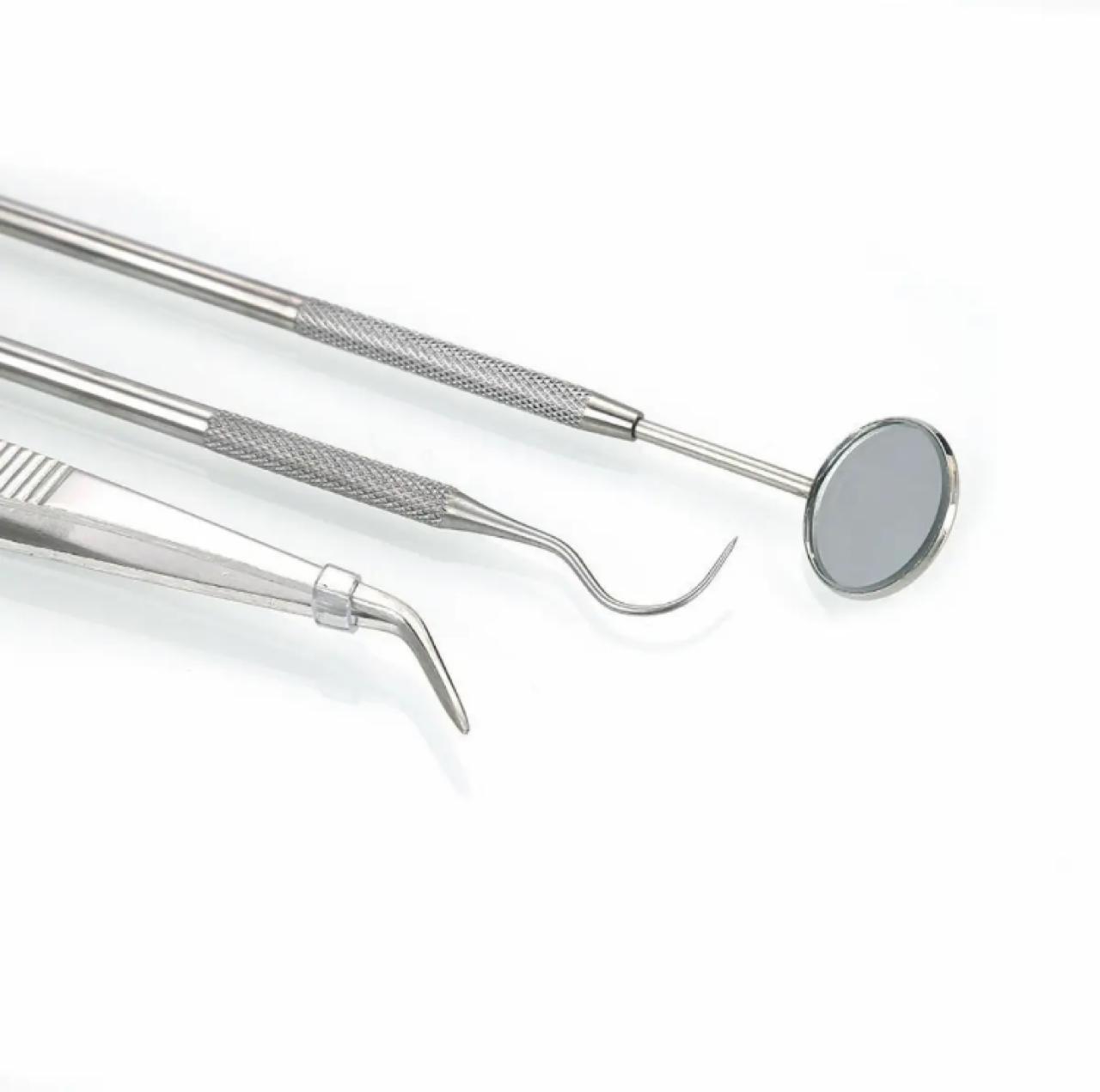 Stainless Steel Dental Instruments Set | Basic Dentist Tools Kit
