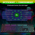 CHIROPTER MK10 GAMING RGB KEYBOARD,RGB Backlit Gaming Keyboard