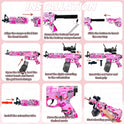 Large M416 Electric Gel Ball Blaster Toy with 40,000+ Balls & Safety Goggles