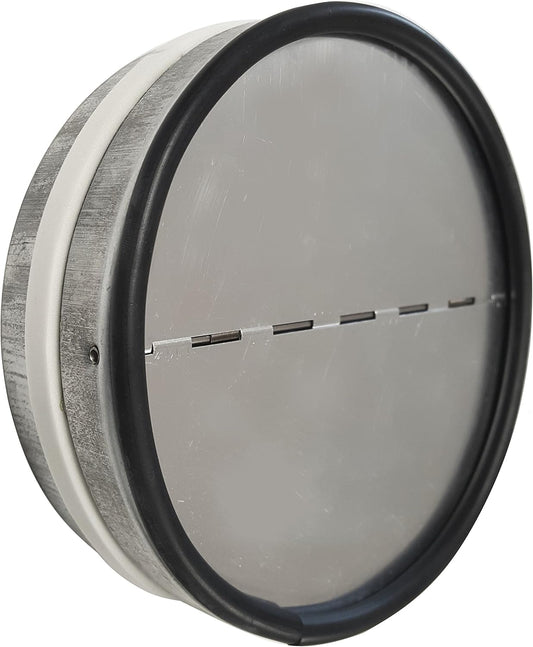 Intelmann Retractable backflow flap, self-acting DN 100 125 150 160 200mm plug in reverse flap; fully inside for retrofit completely disappears the tube and...