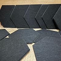 6pcs Soundproof Wall Panels – Acoustic Foam for Quiet Rooms