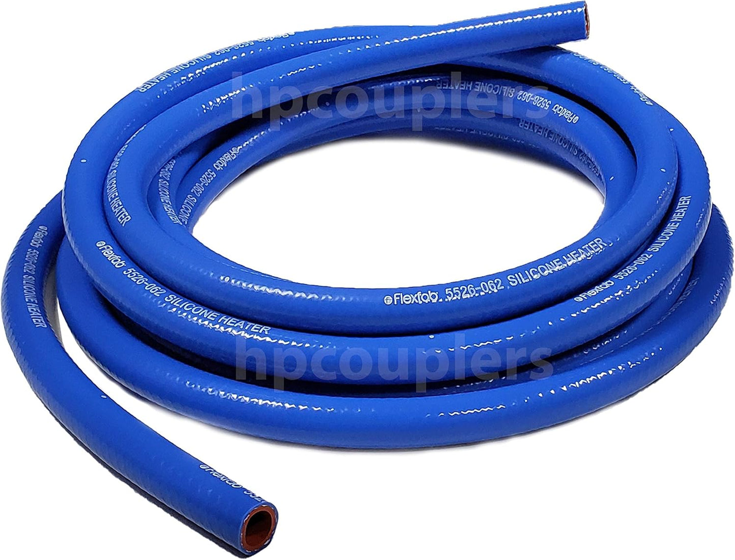High Performance Silicone Heater Hose - 5/8" ID x 10 Feet Blue (.625"|16mm)