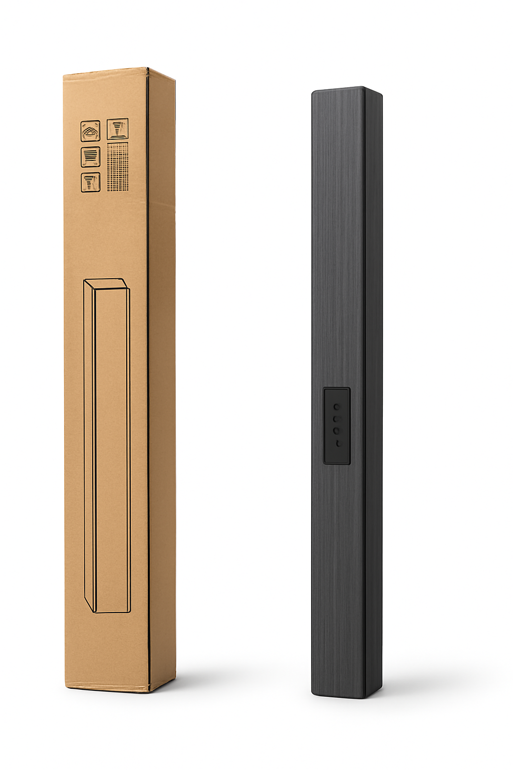 42 Inches Rechargeable Bluetooth Soundbar Audio Soundbar ,Bluetooth - Sd Card - Audio Cable - Remote Control