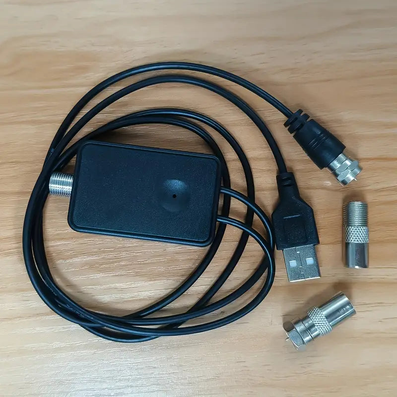 HDTV Antenna Amplifier 4K | Low Noise, High Gain TV Signal Booster