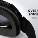 OutdoorMaster OTG Ski Goggles for Men, Women & Youth | 100% UV Protection