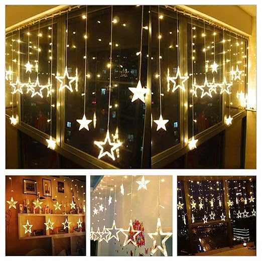 Star Light String Lights for Seasonal Indoor Home Decoration