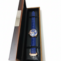 Men's Fashion JACOB Personalized and Trendy Mechanical Watch Waterproof Business Blue Planet Watch
