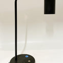 Retro Curved Table Lamp – Black Metal E27 Lamp with Switch