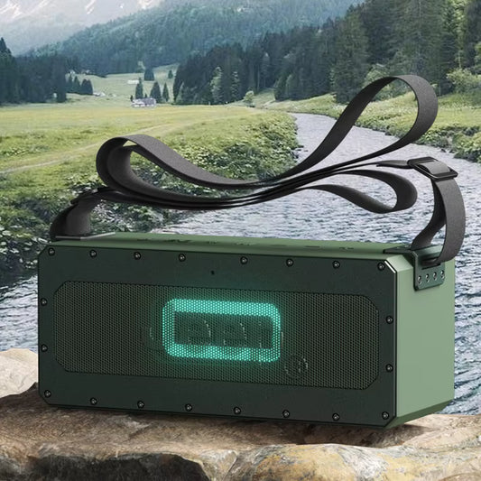 Original JEEP JP-SW001 Wireless Bluetooth Speaker – 100W Powerful Outdoor Speaker, IPX7 Waterproof, RGB Lights, DSP Bass Boost