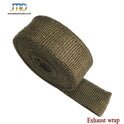 Heat Shield Insulation Wrap 1.5mm x 50mm x 15m – Exhaust Muffler Thermal Tape with 4 Stainless Ties