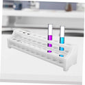OUNONA 2pcs Dropper Holder Plastic Test tube Holder 20 hole Test