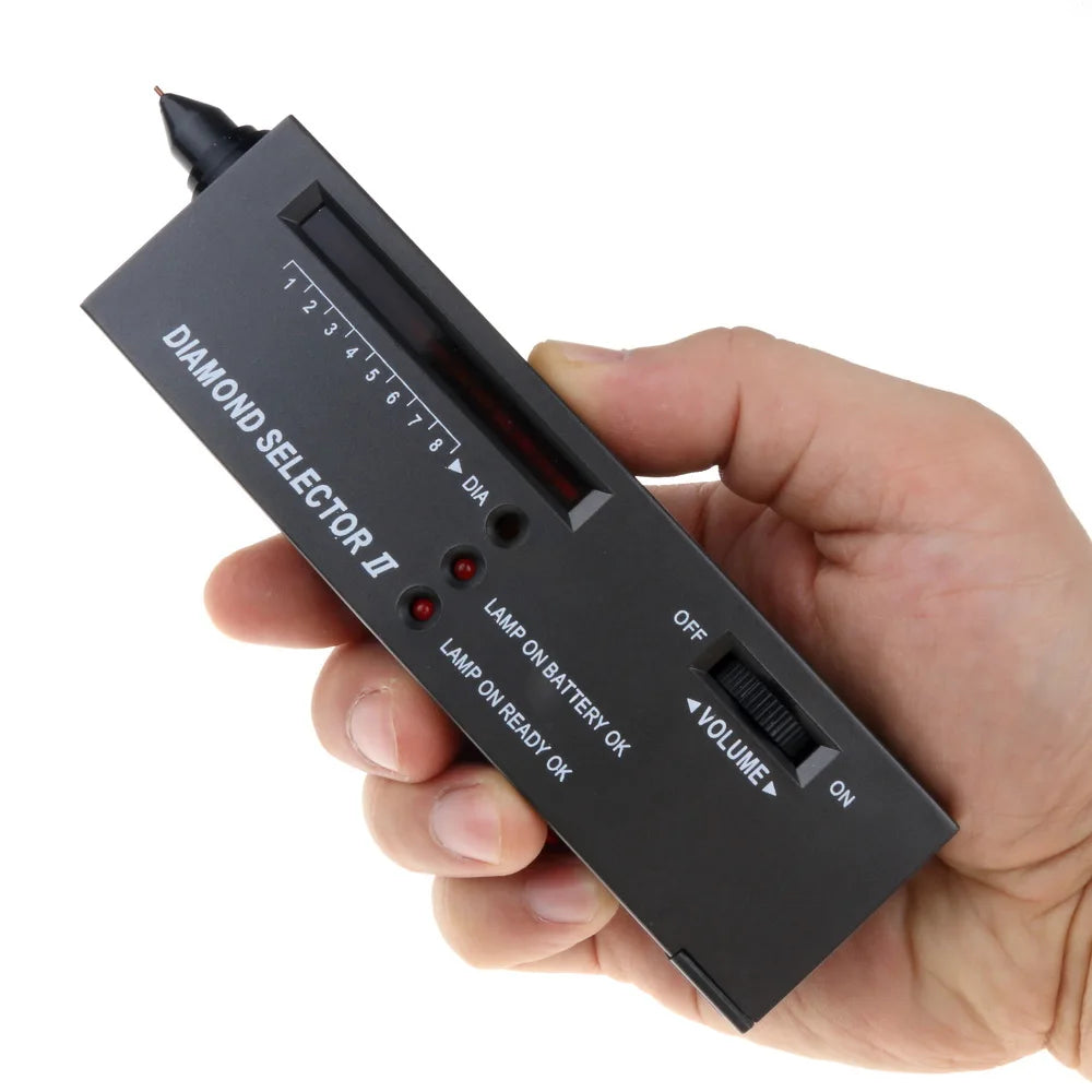 High Accuracy LED Diamond Tester Pen | Gem Selector Tool with Bag – H5L1