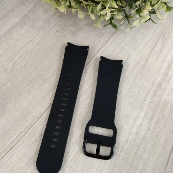 Silicone Curved Watch Band for Samsung Galaxy Watch 4–6