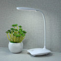 Small Table Lamp for Bedroom – Battery Powered LED Desk Light for Reading & Study