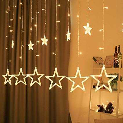 Star Light String Lights for Seasonal Indoor Home Decoration