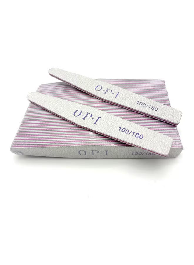 OPI Nail File Manicure Set – Professional Nail Filer Kit for Smooth Shaping pack of 40