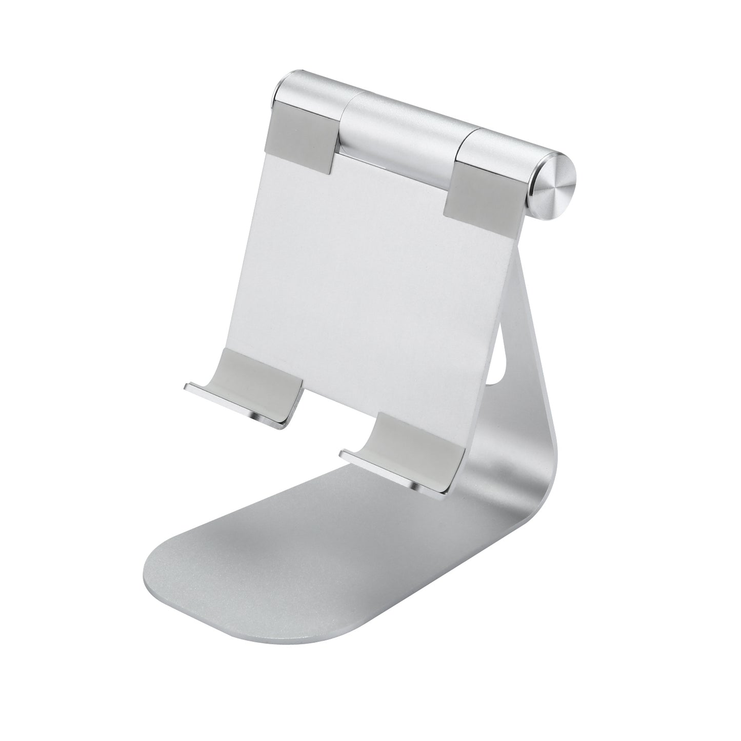 Multi-Angle Adjustable Tablet Stand – Universal Holder for mobiles & Tablets up to 12.9" (Silver)