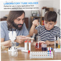 OUNONA 2pcs Dropper Holder Plastic Test tube Holder 20 hole Test
