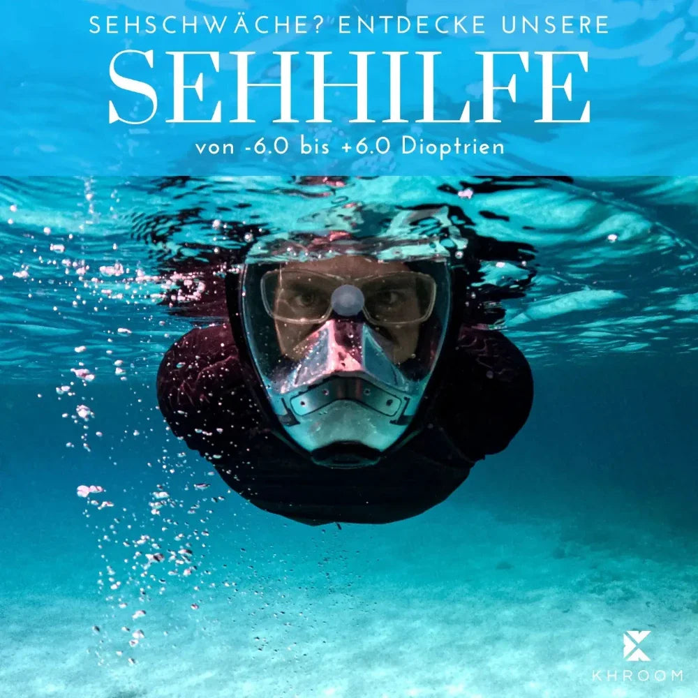 Seaview X Snorkel Mask with Soft-Case – CO2 Safe