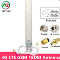 Dual Band 4G LTE 3G GSM WiFi 18dbi Antenna Outdoor Waterproof for Router Aerial Communication Antennas with N female RP SMA TS9   5.0   3 Reviews   ౹   4 sold byANRUIOU Antenna Stor... (4.6 | 600+ sold )