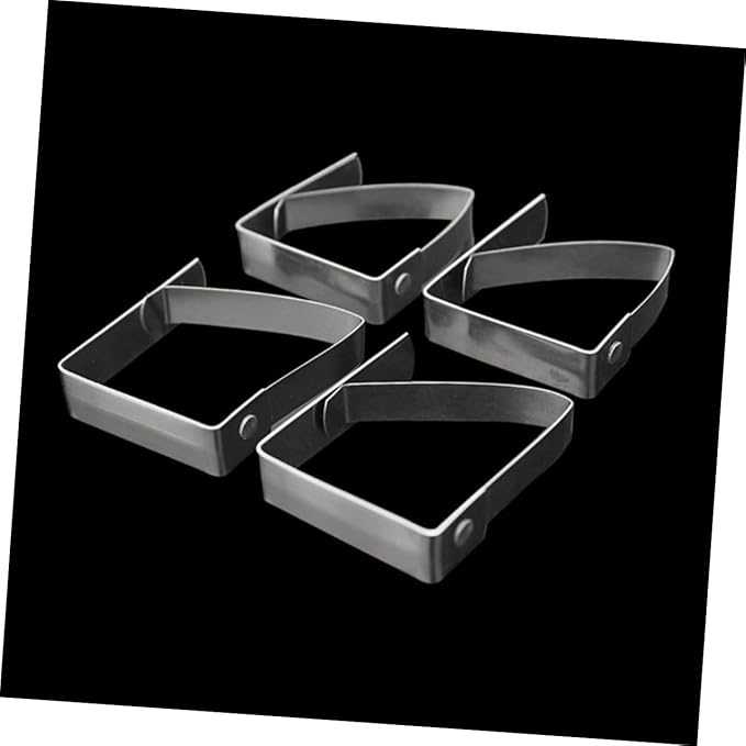 12pcs Table Cover Clips Table Skirt Clips Tablecloth Clips