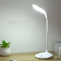 Small Table Lamp for Bedroom – Battery Powered LED Desk Light for Reading & Study